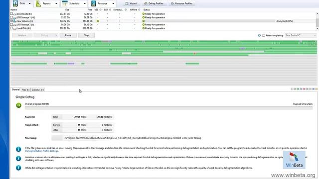 Visual walk-though: Auslogics Disk Defrag Pro 4.2 for Windows 8 смотреть онлайн