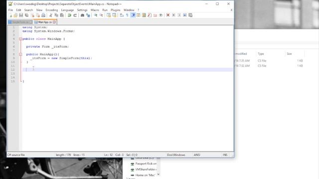 12-4 C# Programming: Handling Button Click Event in Separate Object смотреть онлайн