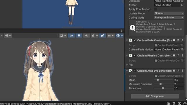 Live2d + Unity: Importing the SDK and Model to your project смотреть онлайн