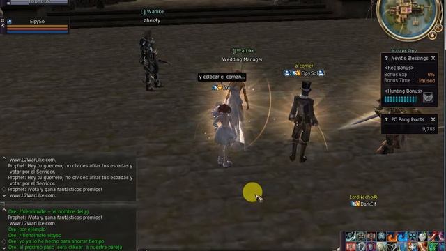 tutorial boda en el lineage2 смотреть онлайн