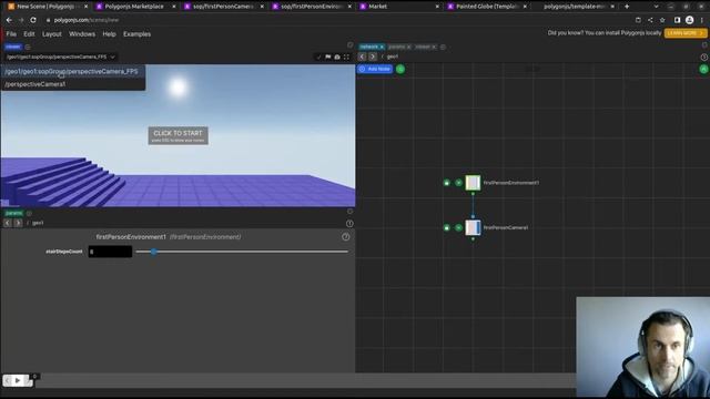 Polygonjs Marketplace - Introduction смотреть онлайн