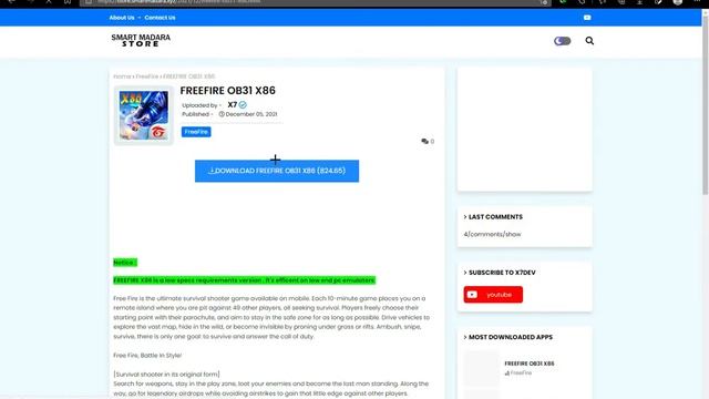 FINALLY NEW SMART MADARA V IS OUT || BEST EMULATOR FOR FREE FIRE FOR LOW END PCs AFTER OB31 UPDATE. смотреть онлайн