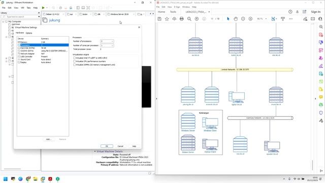 LKS ITNSA 2023 - Client & Server - Setup Topology смотреть онлайн