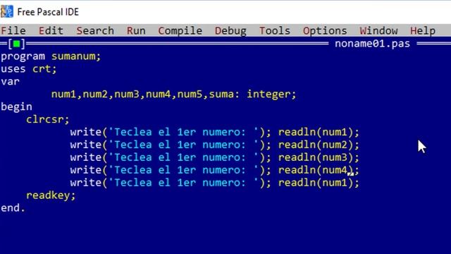 suma en free pascal смотреть онлайн