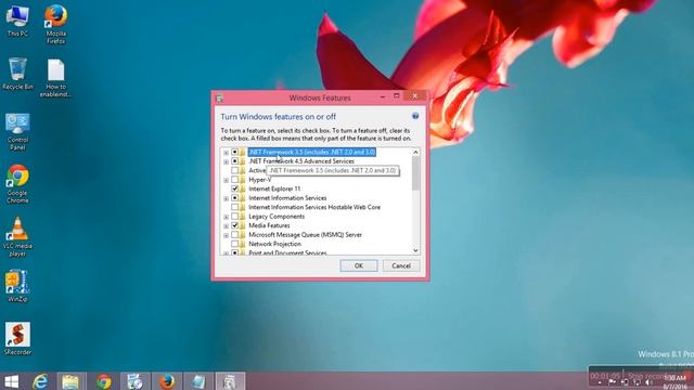 Enable Or Install .NET Framework 3.5 In Windows 8 / 8.1 | Enable .NET Framework 3.5 On Windows 8/8. смотреть онлайн