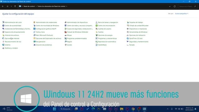 Windows 11 24H2 con ESTAS MEJORAS / PANEL de CONTROL con MENOS FUNCIONES! смотреть онлайн