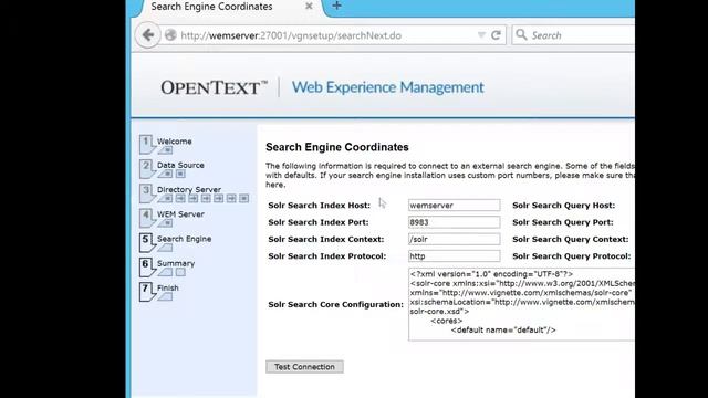 2 - WEM Installation: Configuration смотреть онлайн