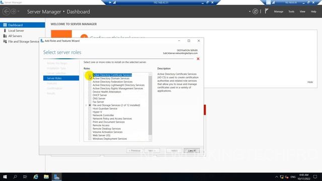 Setup and Configure Sub CA | Windows Server 2019 смотреть онлайн