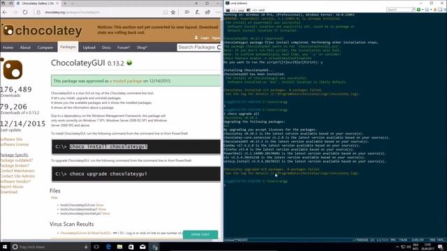 Windows Paketmanager “Chocolatey” смотреть онлайн
