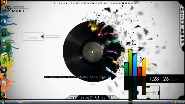 Rainmeter - Ultimate pack + Tuto смотреть онлайн