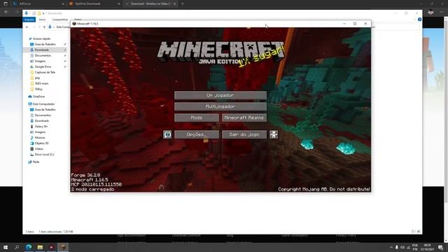 Como instalar MODS no MINECRAFT 1.17 смотреть онлайн