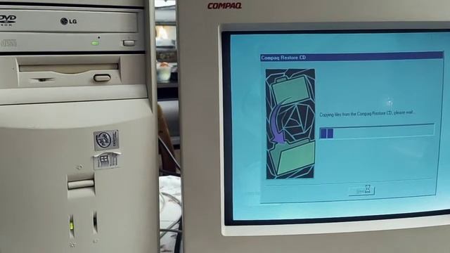 Compaq Deskpro EP Recovery CD v4.4 Part 1 смотреть онлайн