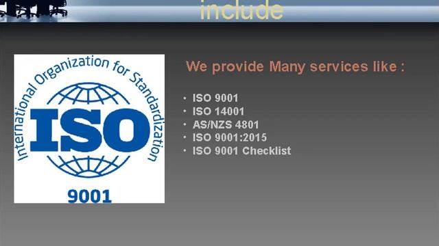 ISO Certification Company for 9001 Standard смотреть онлайн