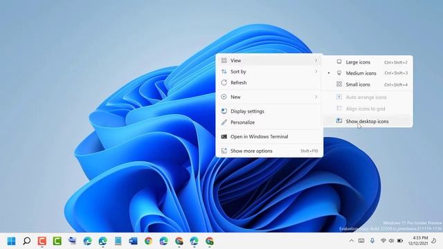 Show desktop icons in Windows 11 in 2022 смотреть онлайн