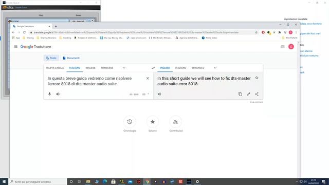 Fix error 8018 Dts-Master Audio April 2021 смотреть онлайн