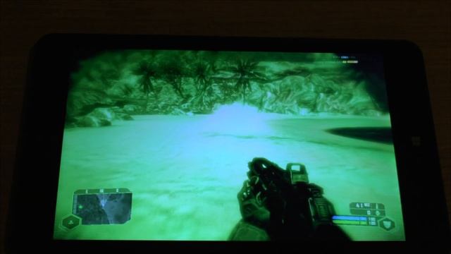 1# Crysis (PC) test on tablet PC Lenovo ThinkPad 8 Intel Atom Z3795 4GB RAM смотреть онлайн