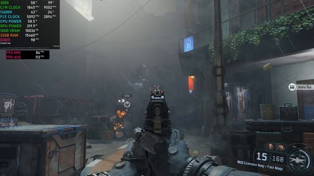 Call of Duty Black Ops 3 [Ultra / 4K] RTX 3080 + 13600K смотреть онлайн