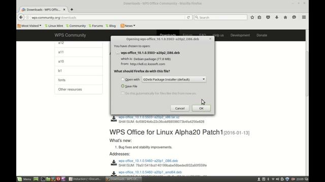 Install WPS Office ( Kingsoft Office) in Linux Mint / Ubuntu смотреть онлайн