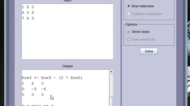 Matrix Calculator смотреть онлайн
