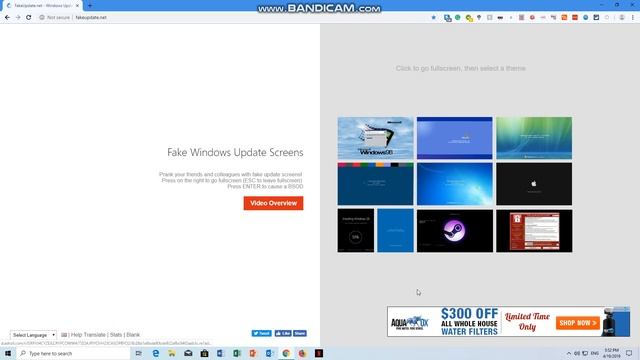 How To Make A Fake Windows Update Screen смотреть онлайн