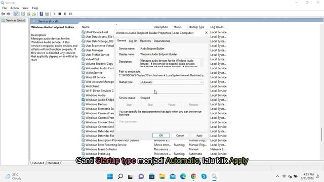 Windows Could Not Start the Windows Audio Service ERROR 1068 (SOLVED) смотреть онлайн
