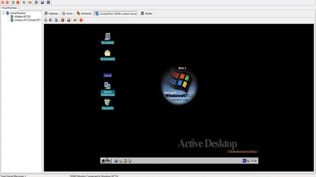 Windows NT 5.0 beta 1 build 1671 смотреть онлайн