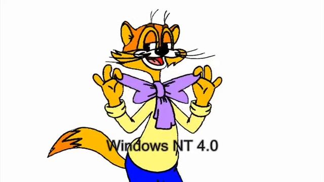 Cat Leopold Says Microsoft Windows History - With MSPainted Logos смотреть онлайн