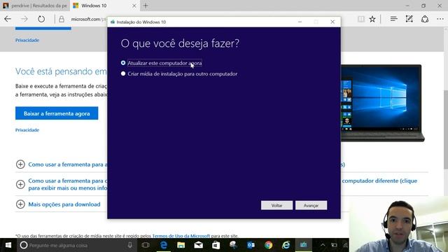 Usando o Media Creation Tool para a criação de uma imagem ISO do Windows 10 смотреть онлайн