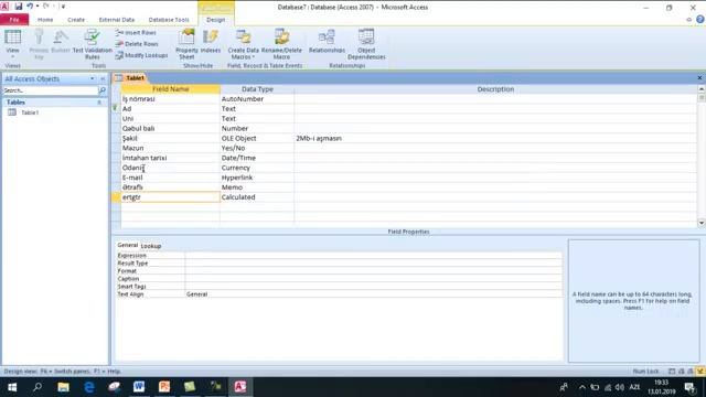 Dərs 34. Access 2010-da cədvəl, sorğu, forma və hesabatlarla iş смотреть онлайн