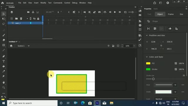 Adobe animate CC 2021। Selection tools смотреть онлайн
