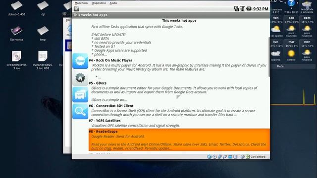Android Live Cd VirtualBox Kubuntu Karmic Koala смотреть онлайн