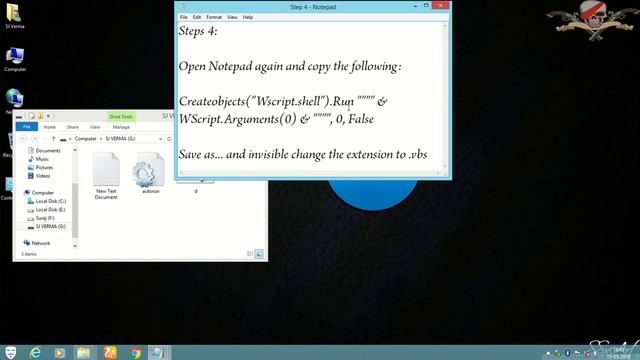 How To Make A Pendrive That Copy The Files When U Insert into The PC ßy SJ смотреть онлайн