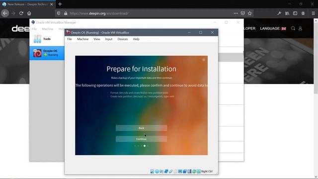 Best guide to install Deepin OS on VirtualBox смотреть онлайн