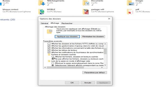 Comment afficher les fichiers caches Windows 10 смотреть онлайн
