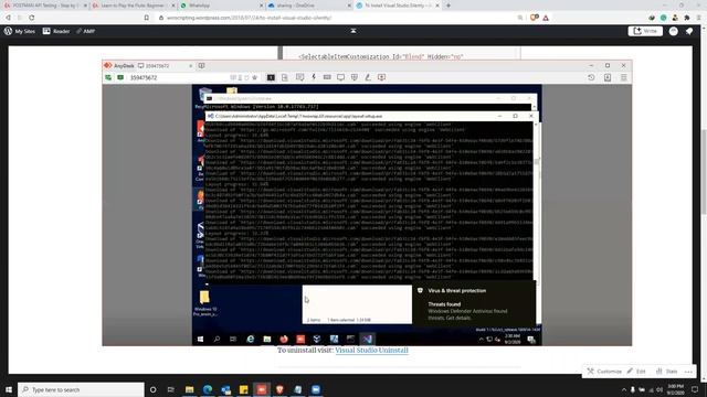 Visual Studio 2019 Silent Install and Uninstall смотреть онлайн