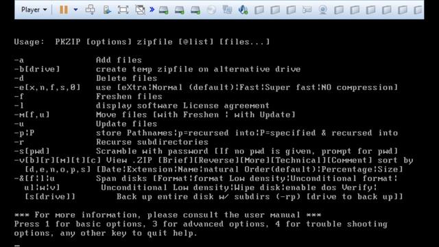 HAP vs ARJ DOS Data Compression смотреть онлайн