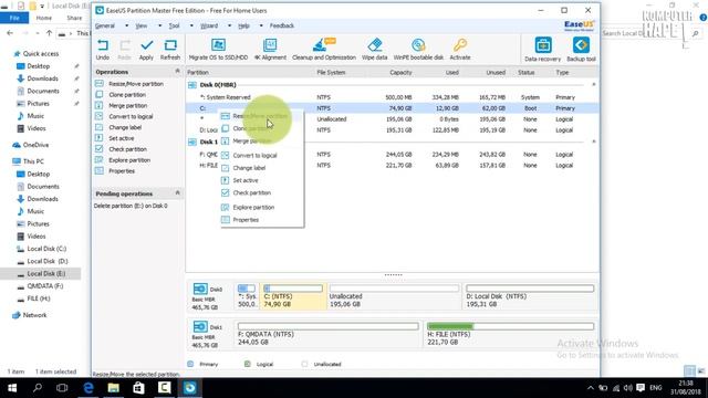 CARA MENAMBAH KAPASITAS LOCAL DISK C: DI WINDOWS смотреть онлайн