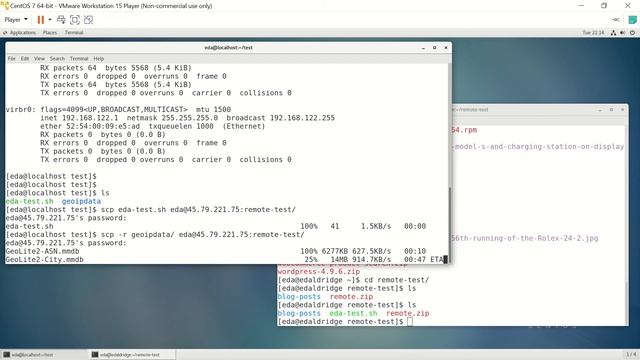 SCP for Securely transferring files between Linux hosts смотреть онлайн