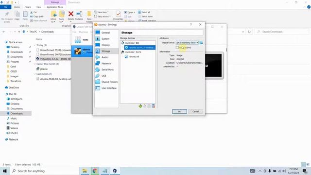 UBUNTU 20.04 installation on VirtualBox Windows 10 смотреть онлайн