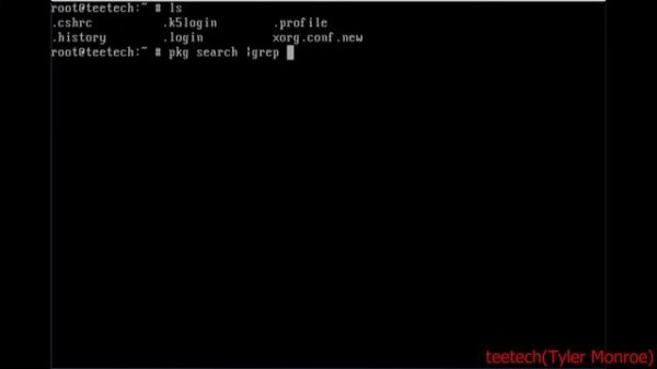 FreeBSD Xorg Desktop Setup