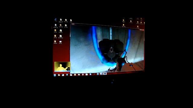 Kinect + KinEmote + PORTAL