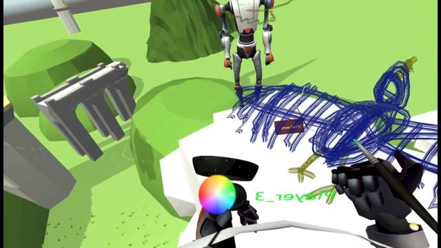 Paint Arena - Windows Mixed Reality & HoloLens Multiplayer 3D Painting Game смотреть онлайн