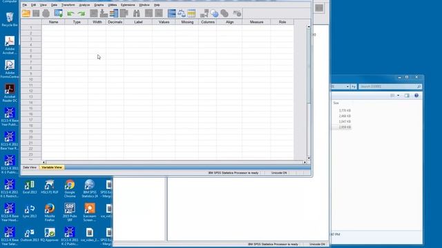 SPSS Example Opening data file using syntax смотреть онлайн