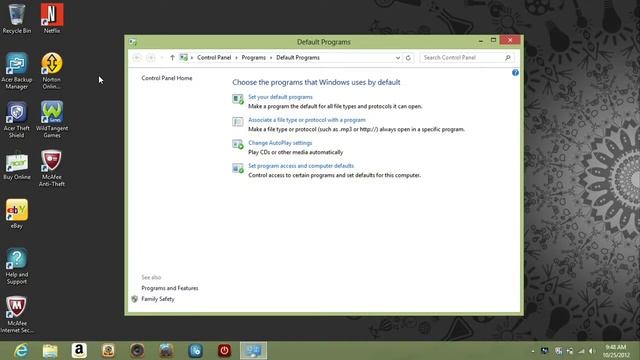 Windows 8 - How to Set the Default Browser смотреть онлайн