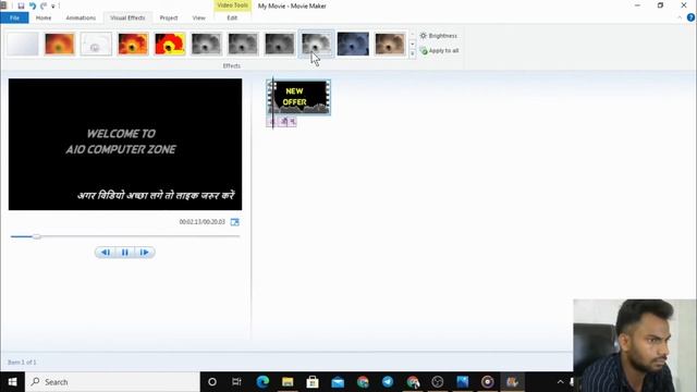 Video Editing Course (Part-3) - By Using Windows Movie Maker (Hindi) смотреть онлайн