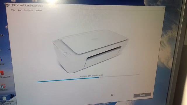 Jak Wyczyścić głowice w drukarce HP DeskJet 2130 series. смотреть онлайн