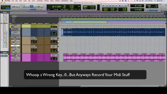 Quick Tip #3 Connect An External Keyboard in Pro Tools 12 смотреть онлайн
