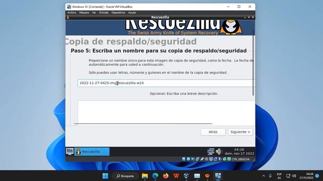 Clonar Windows 10 con RESCUEZILLA смотреть онлайн