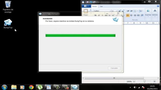 como poner tu escritorio en 3d windows 7 2015 muy bueno BumpTop смотреть онлайн