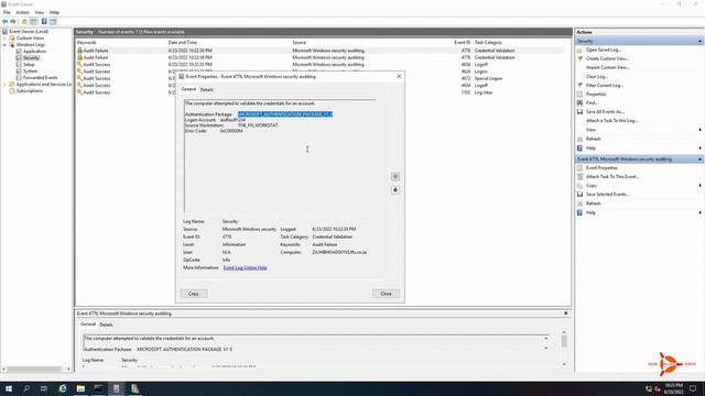 Understand and Mitigate Security Threats with Event ID 4776 in Windows смотреть онлайн